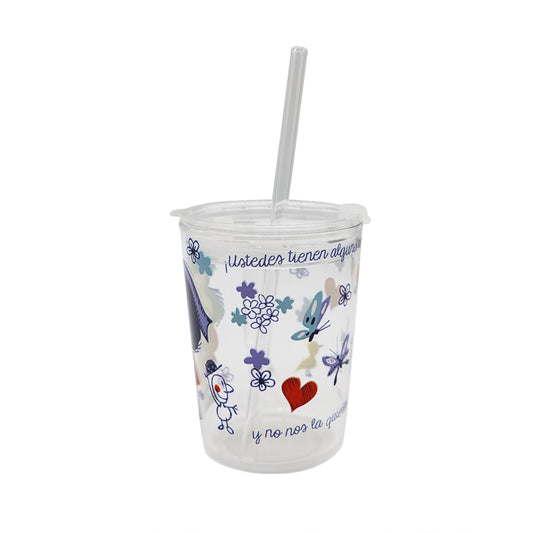 Mug con tapa Mafalda