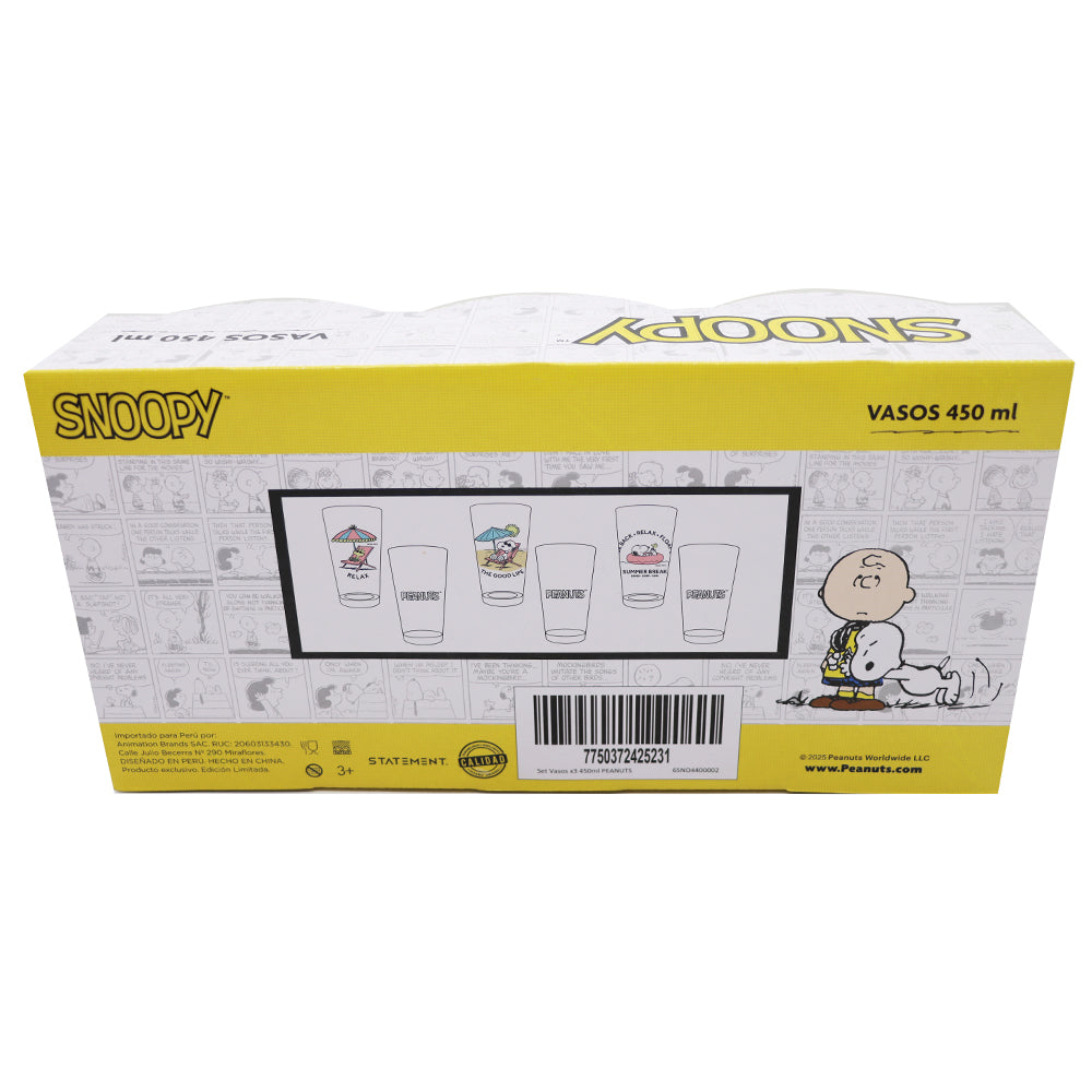 Vasitos Snoopy