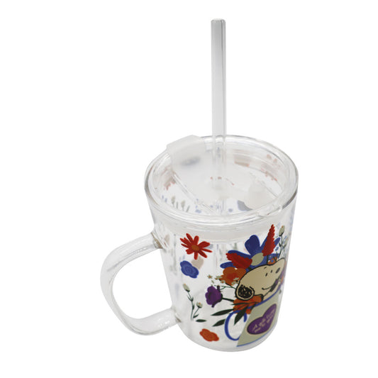 Mug con tapa Snoopy